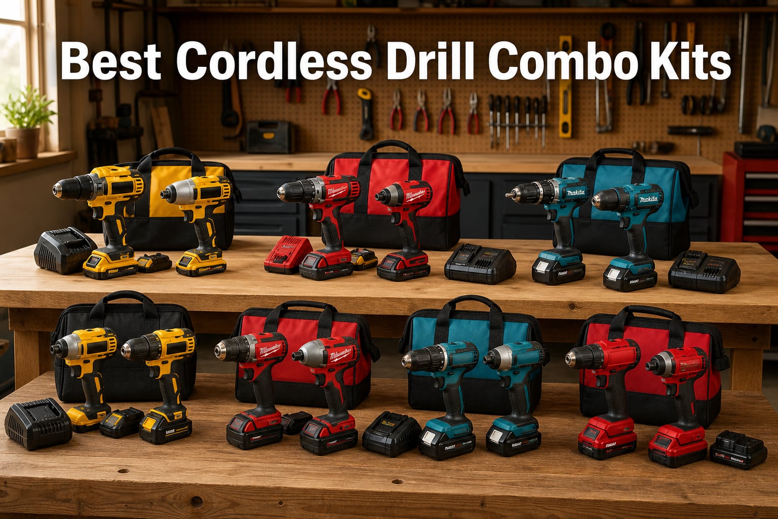 Best Cordless Drill Combo Kits