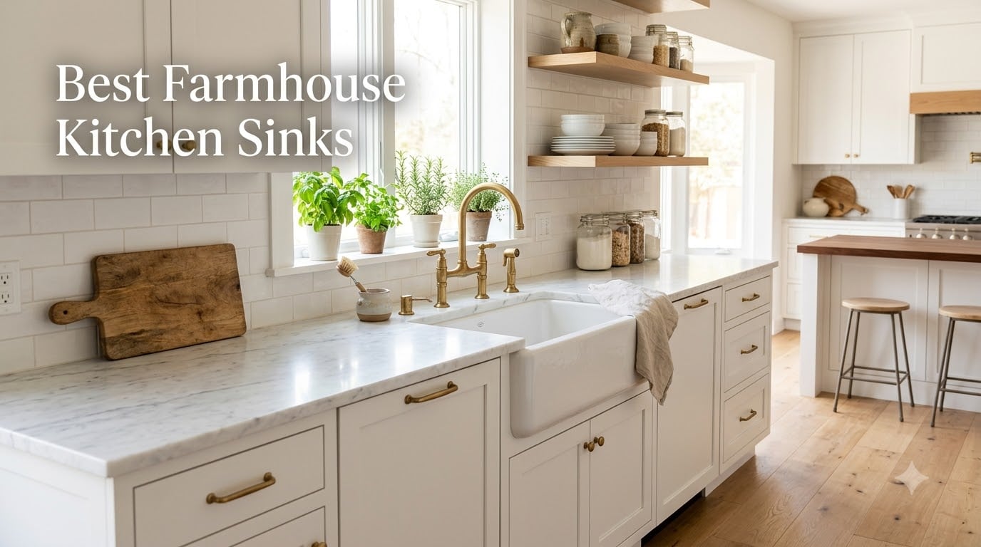 Best Farmhouse Kitchen Sinks