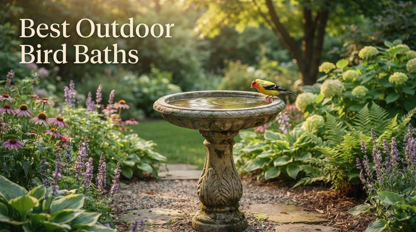 Best Outdoor Bird Baths