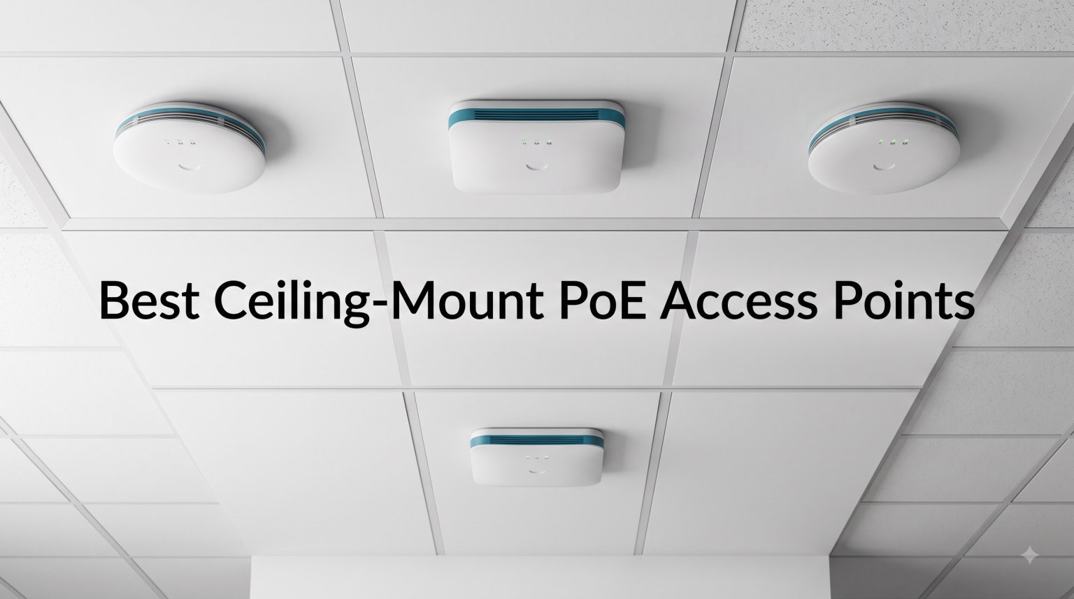 Best Ceiling-Mount PoE Access Points