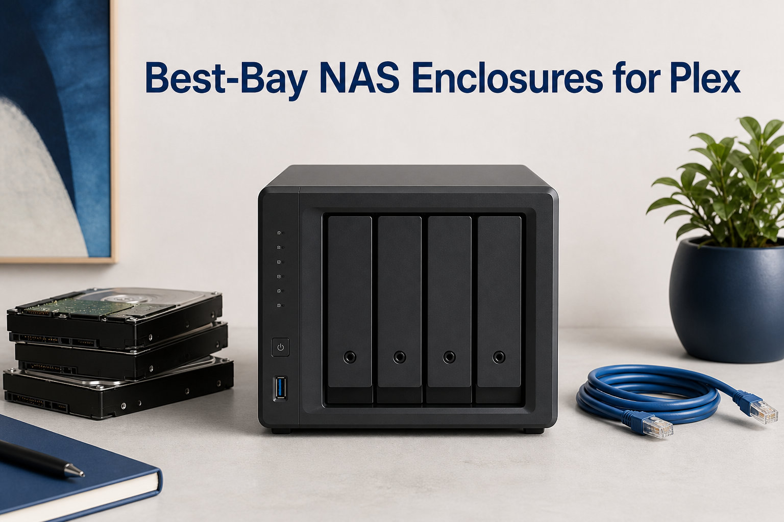 Best 4-Bay NAS Enclosures for Plex
