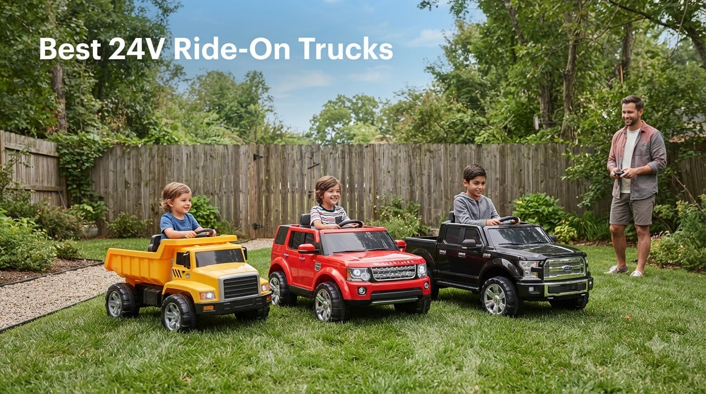 Best 24V Ride-On Trucks