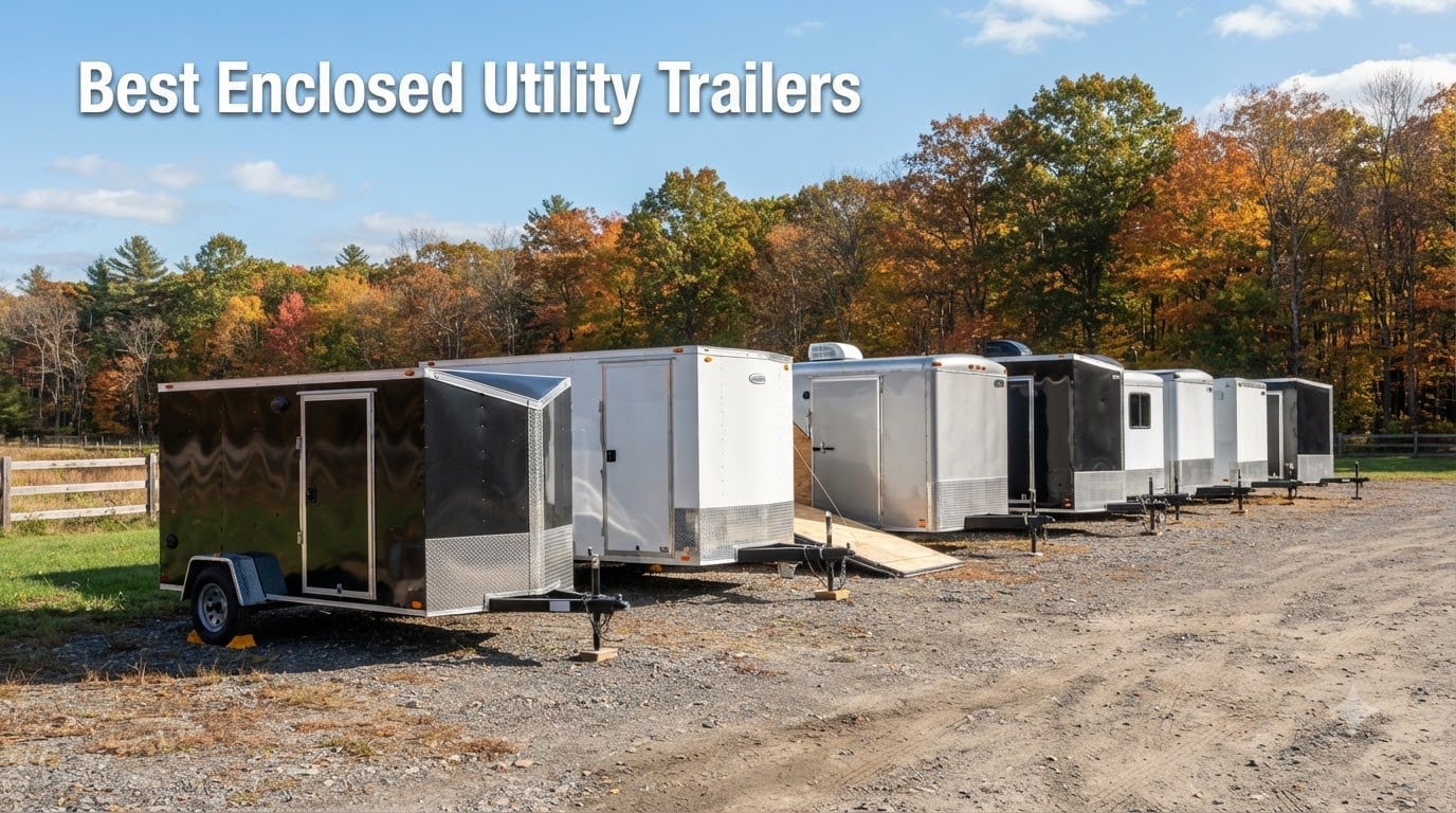 Best Enclosed Utility Trailers