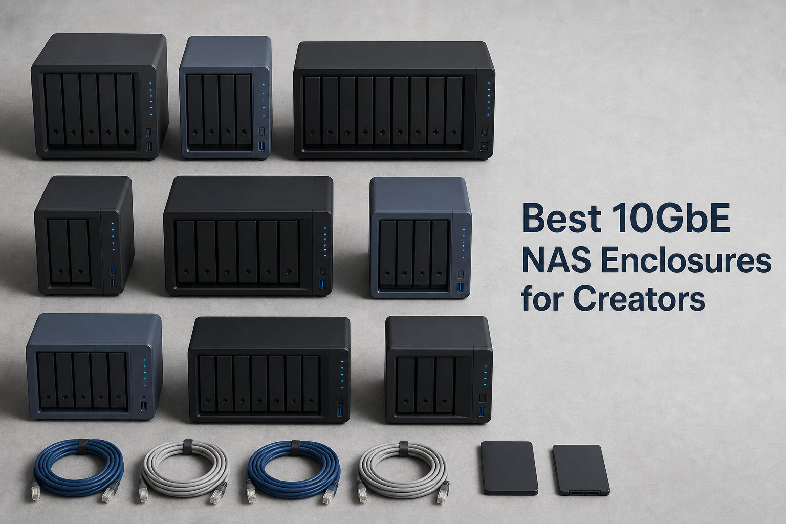 Best 10GbE NAS Enclosures for Creators