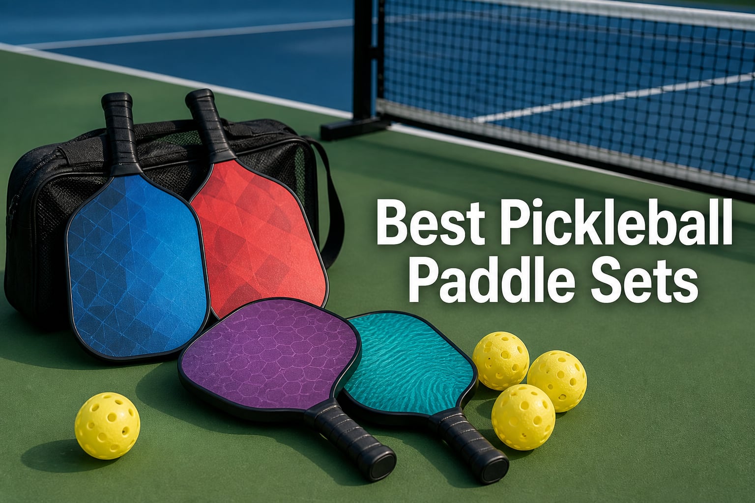 Best Pickleball Paddle Sets
