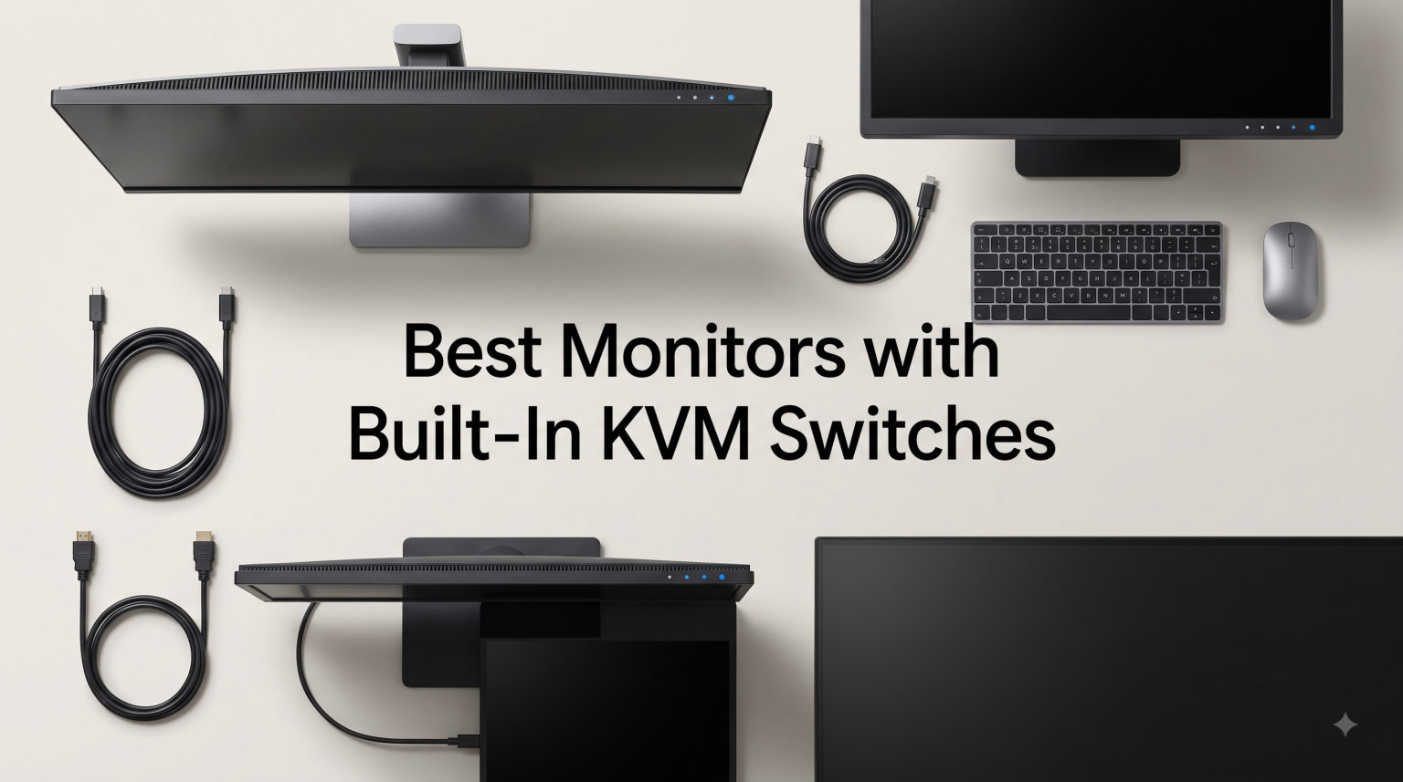 Best Monitors with Built-In KVM Switches