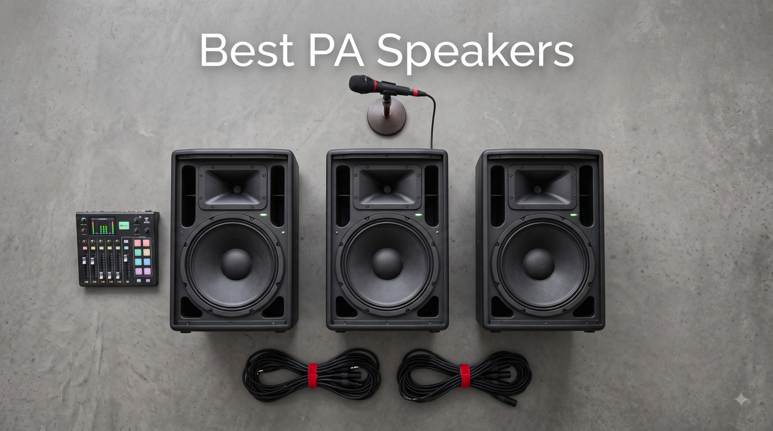 Best PA Speakers