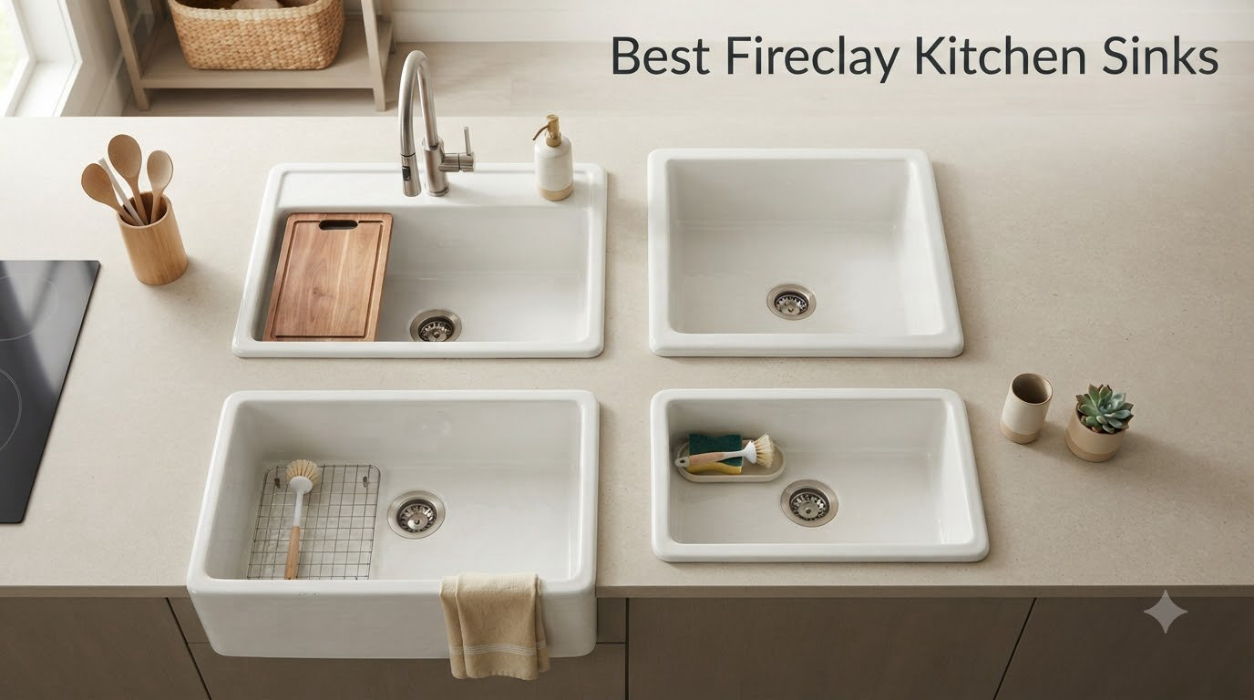 Best Fireclay Kitchen Sinks