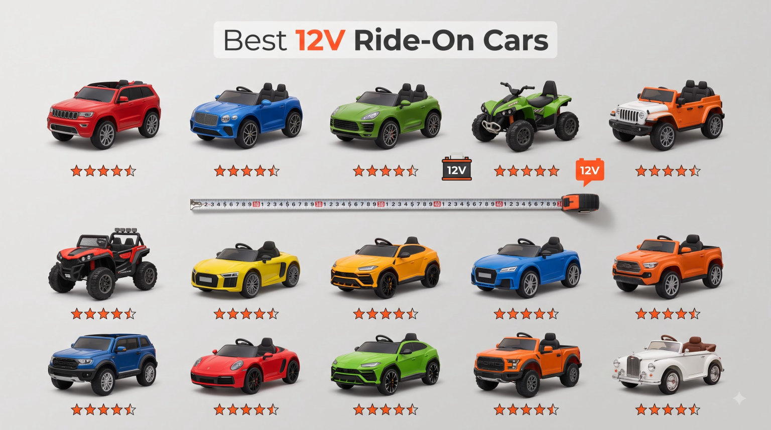 Best 12V Ride-On Cars