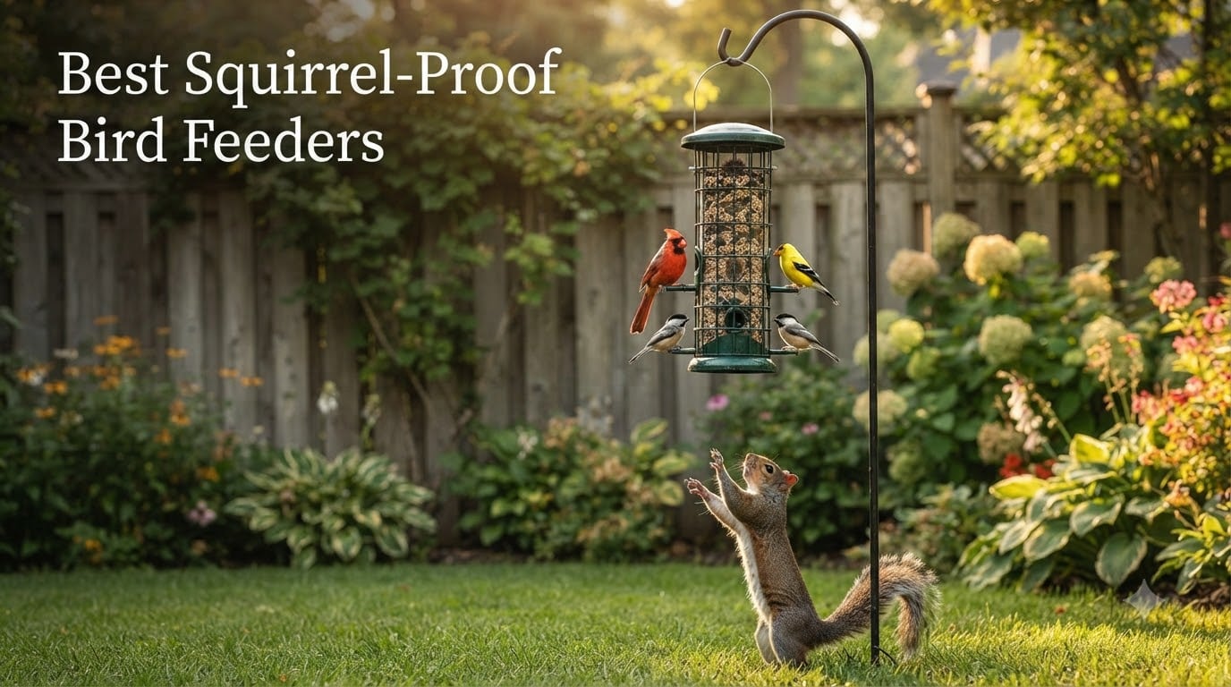Best Squirrel-Proof Bird Feeders