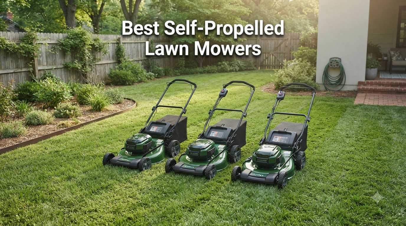 Best Self-Propelled Lawn Mowers