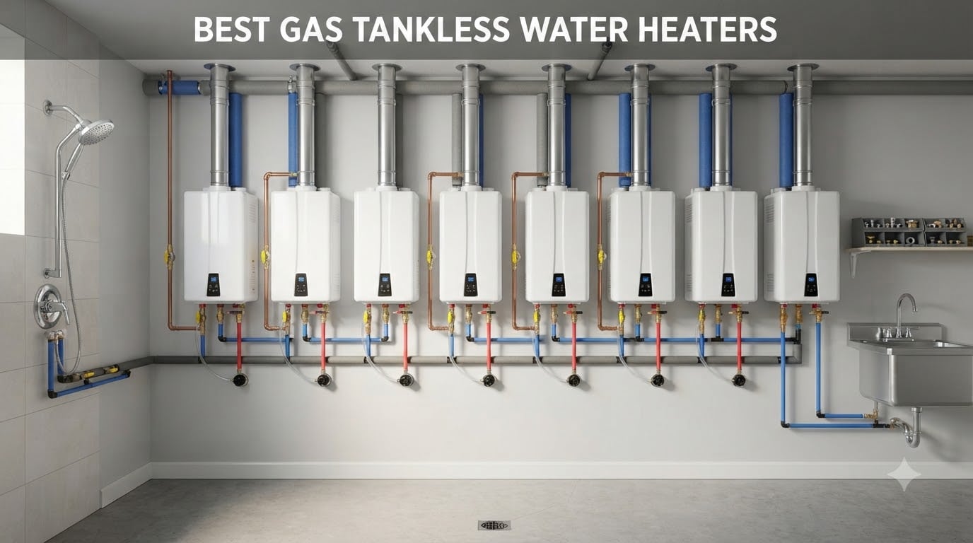 Best Gas Tankless Water Heaters