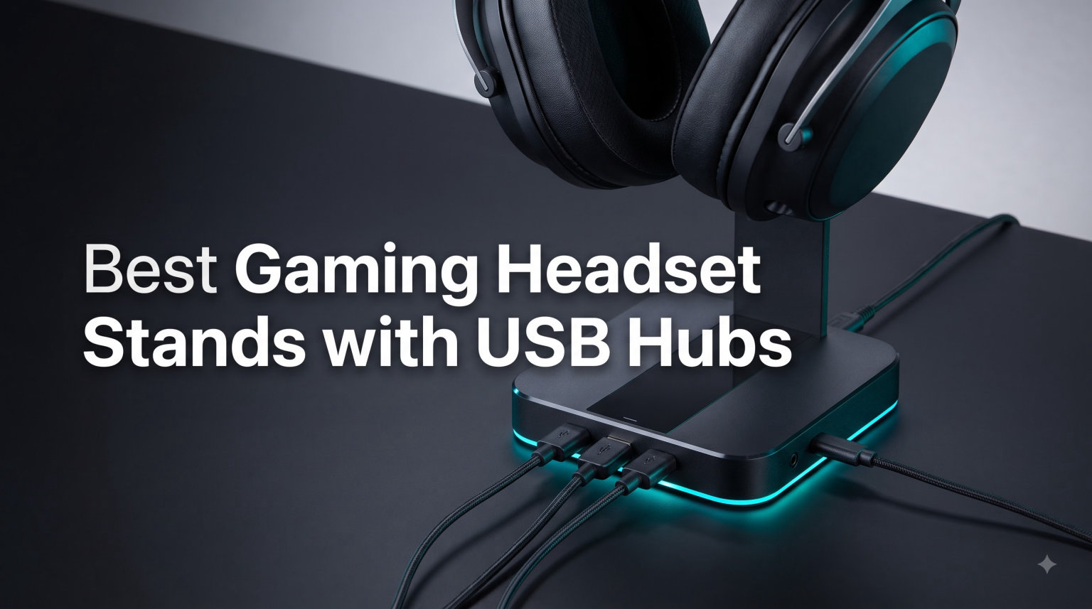 Best Gaming Headset Stands with USB Hubs