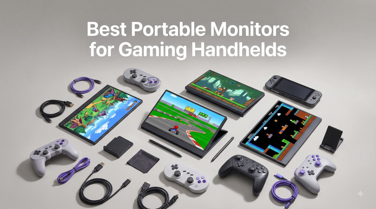 Best Portable Monitors for Gaming Handhelds