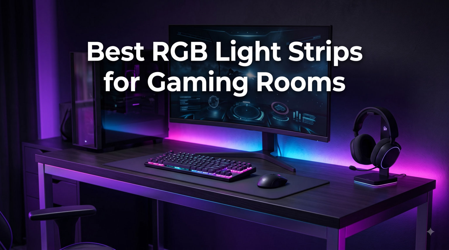 Best RGB Light Strips for Gaming Rooms