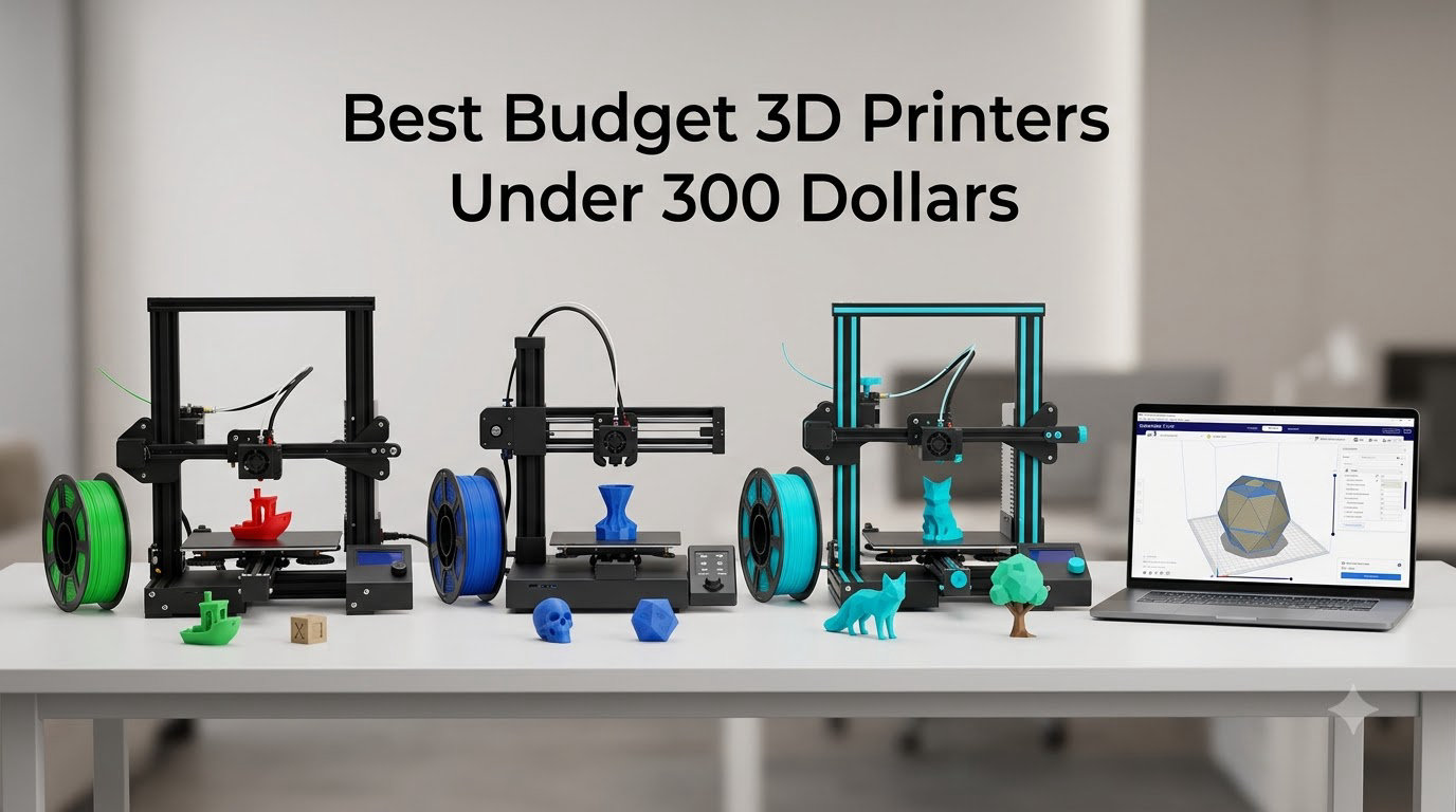 Best Budget 3D Printers Under 300 Dollars