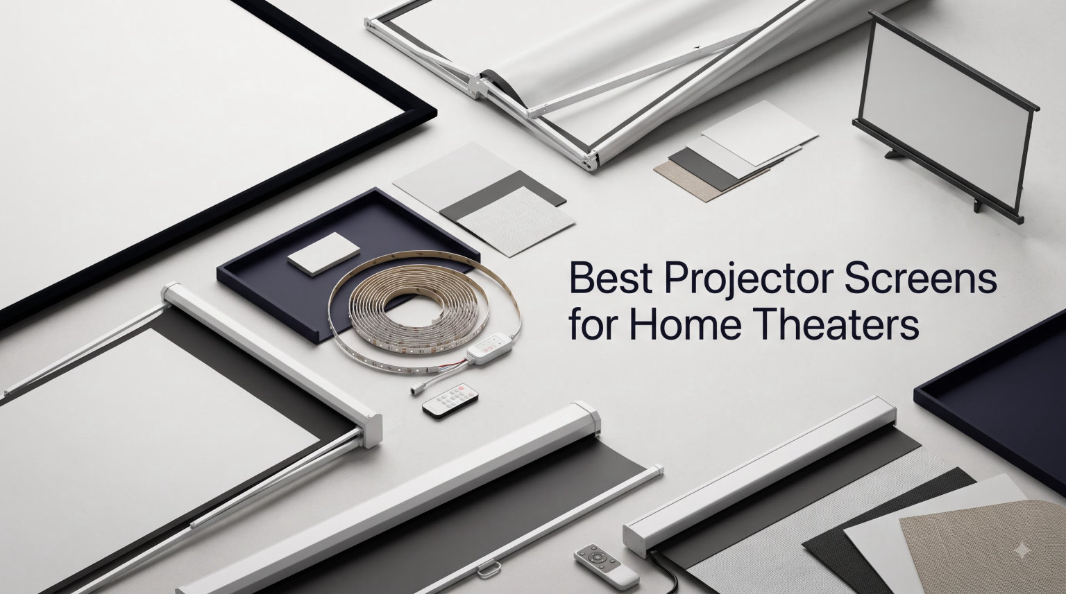 Best Projector Screens for Home Theaters