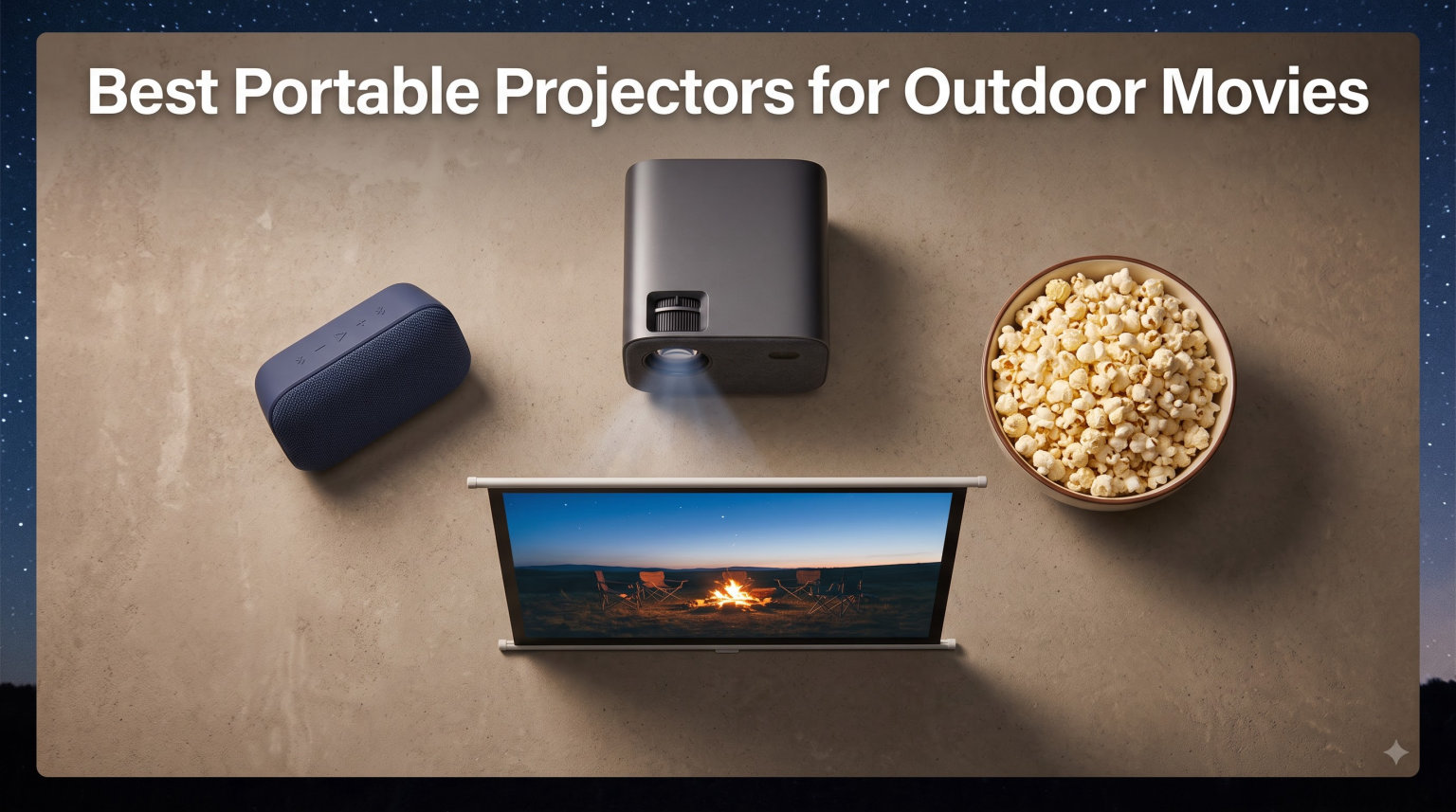 Best Portable Projectors for Outdoor Movies