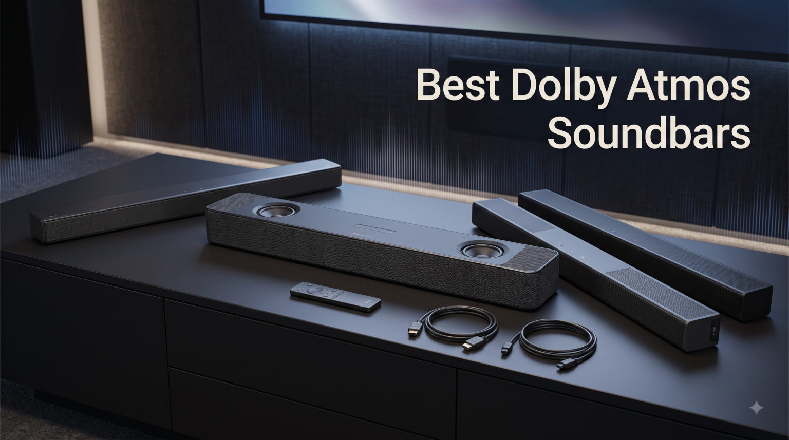 Best Dolby Atmos Soundbars