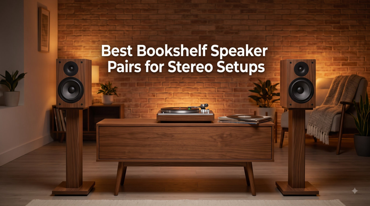 Best Bookshelf Speaker Pairs for Stereo Setups