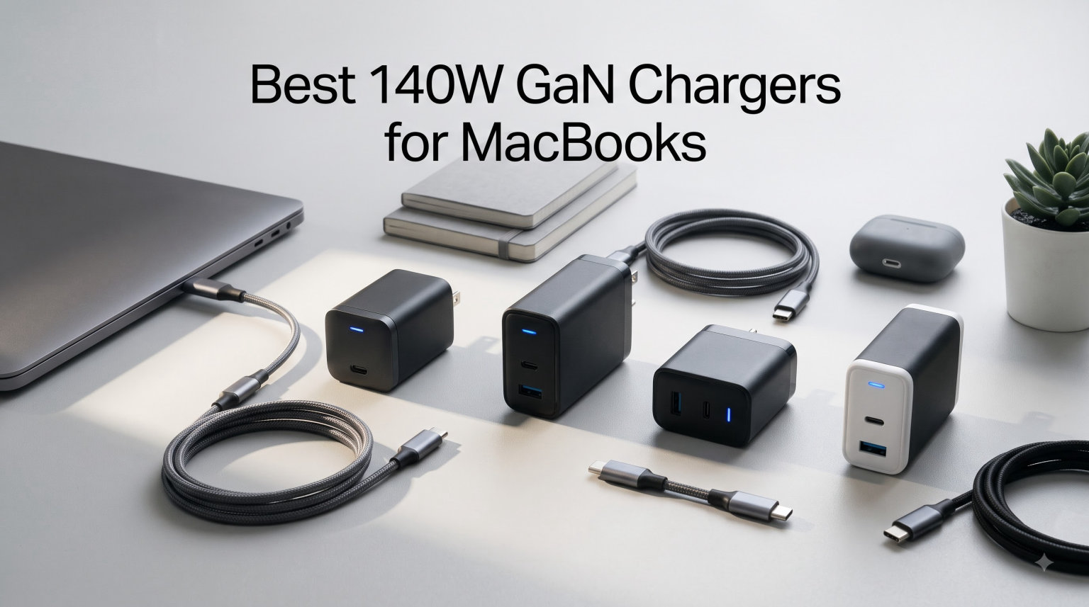 Best 140W GaN Chargers for MacBooks