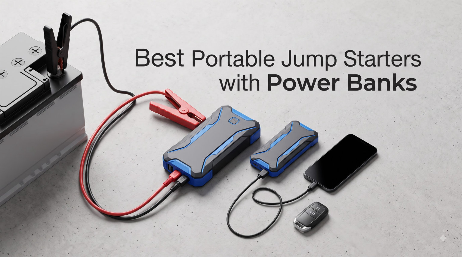 Best Portable Jump Starters with Power Banks