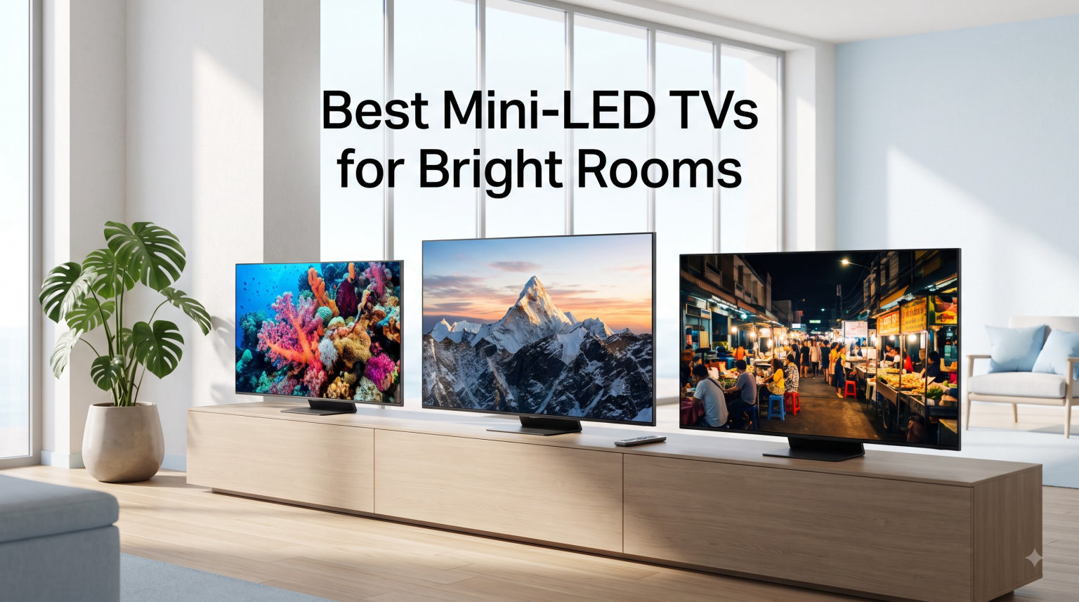 Best Mini-LED TVs for Bright Rooms