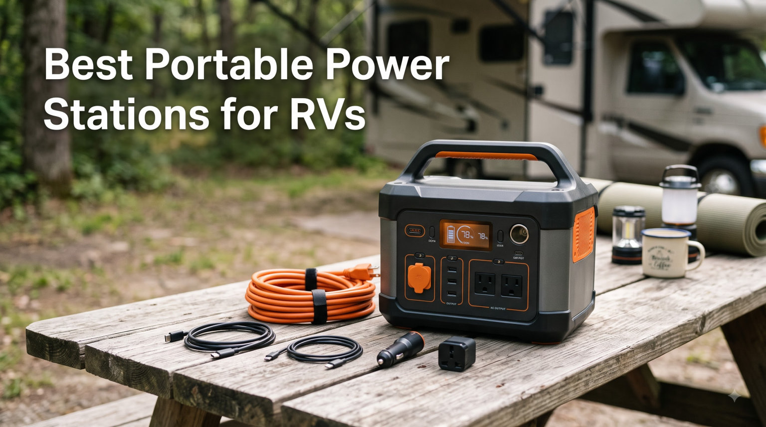 Best Portable Power Stations for RVs