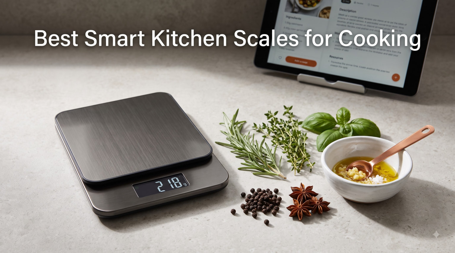 Best Smart Kitchen Scales for Cooking
