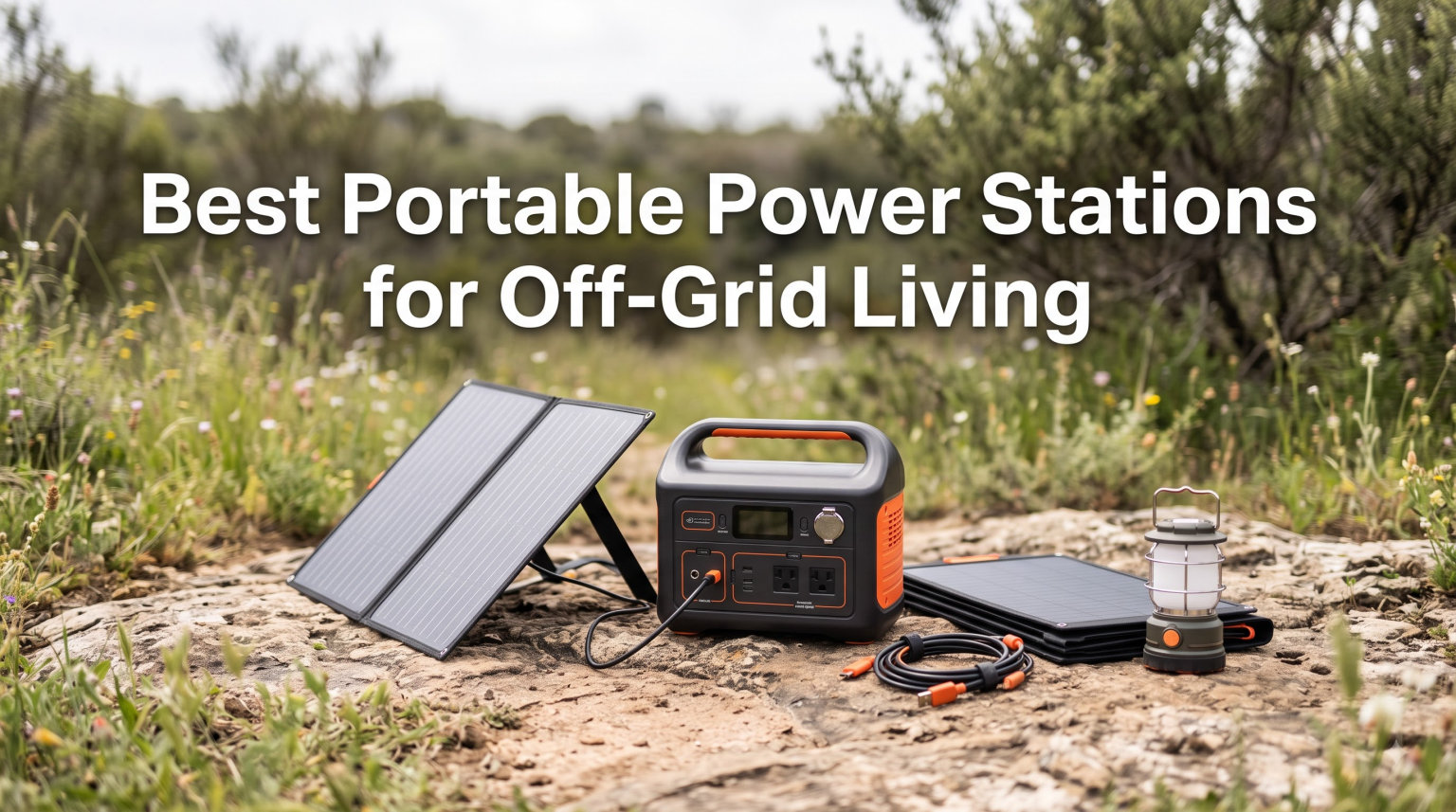 Best Portable Power Stations for Off-Grid Living