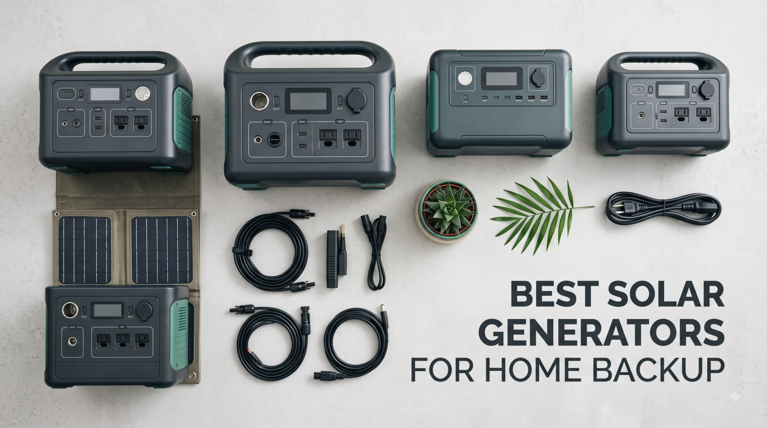 Best Solar Generators for Home Backup