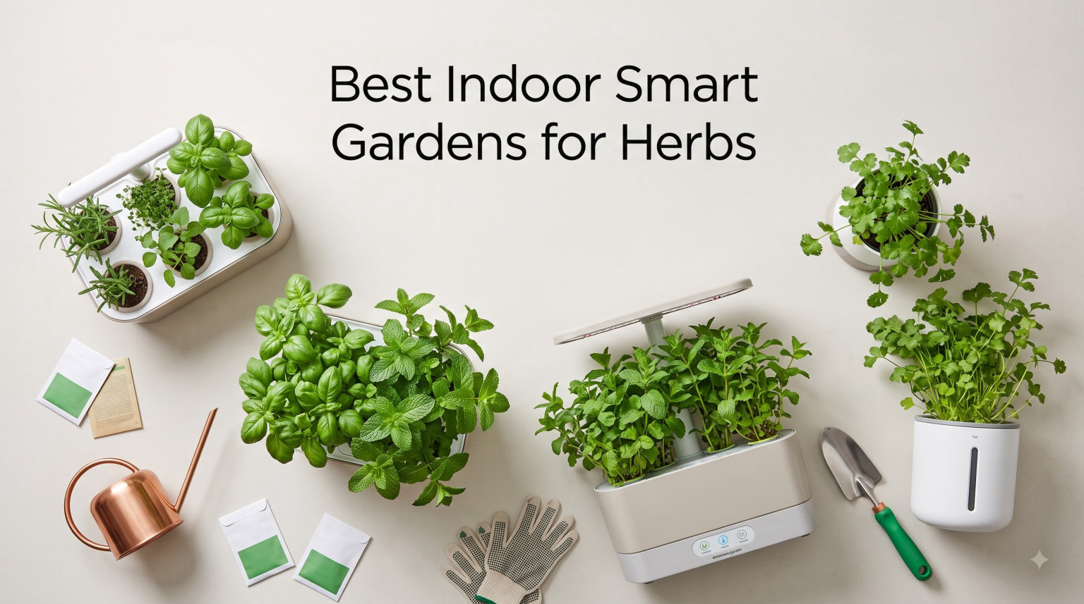 Best Indoor Smart Gardens for Herbs