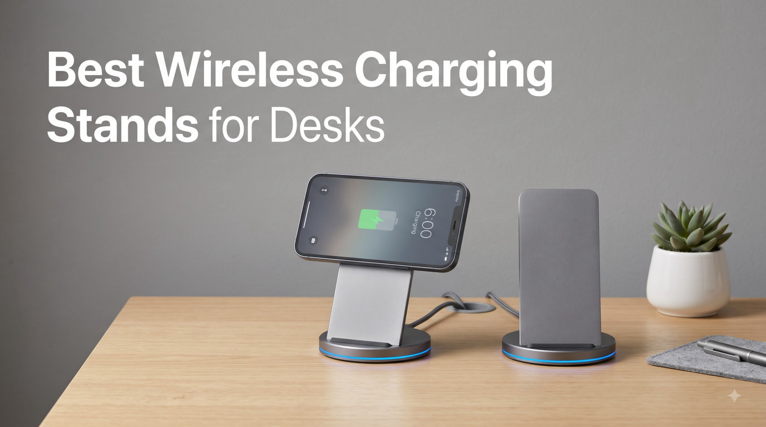 Best Wireless Charging Stands for Desks