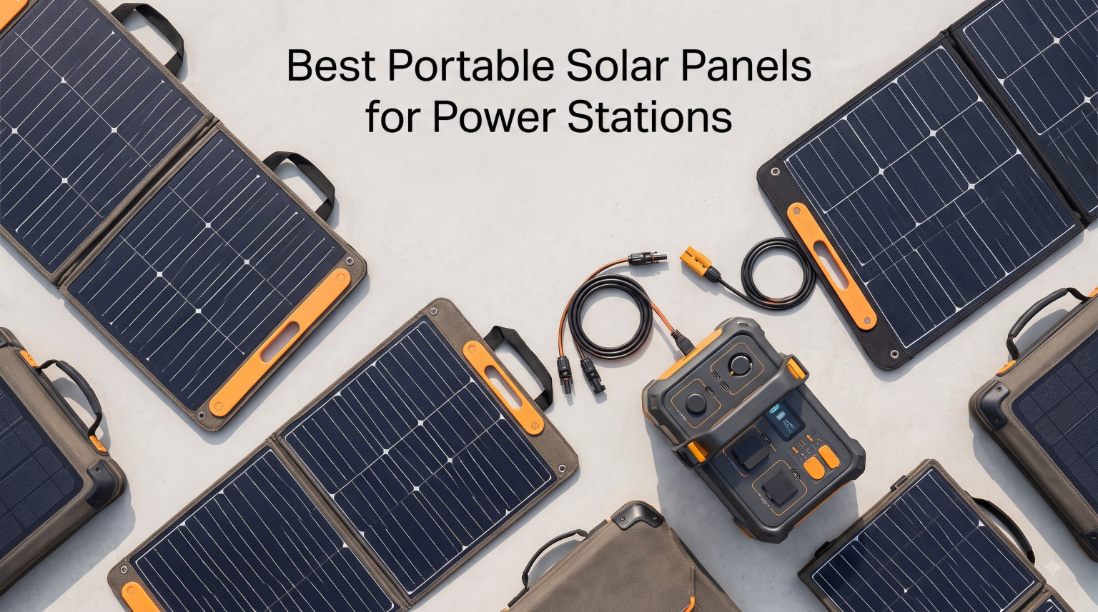 Best Portable Solar Panels for Power Stations