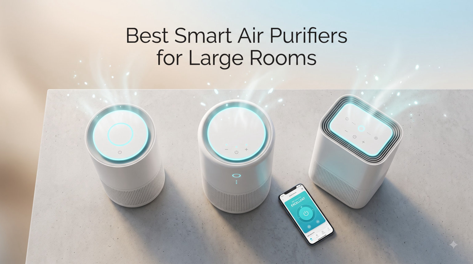 Best Smart Air Purifiers for Large Rooms