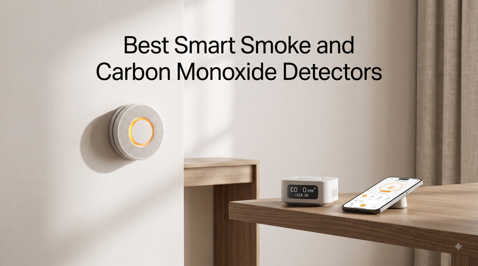 Best Smart Smoke and Carbon Monoxide Detectors