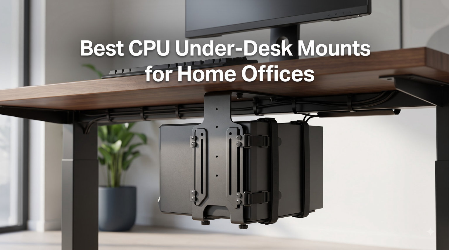 Best CPU Under-Desk Mounts for Home Offices