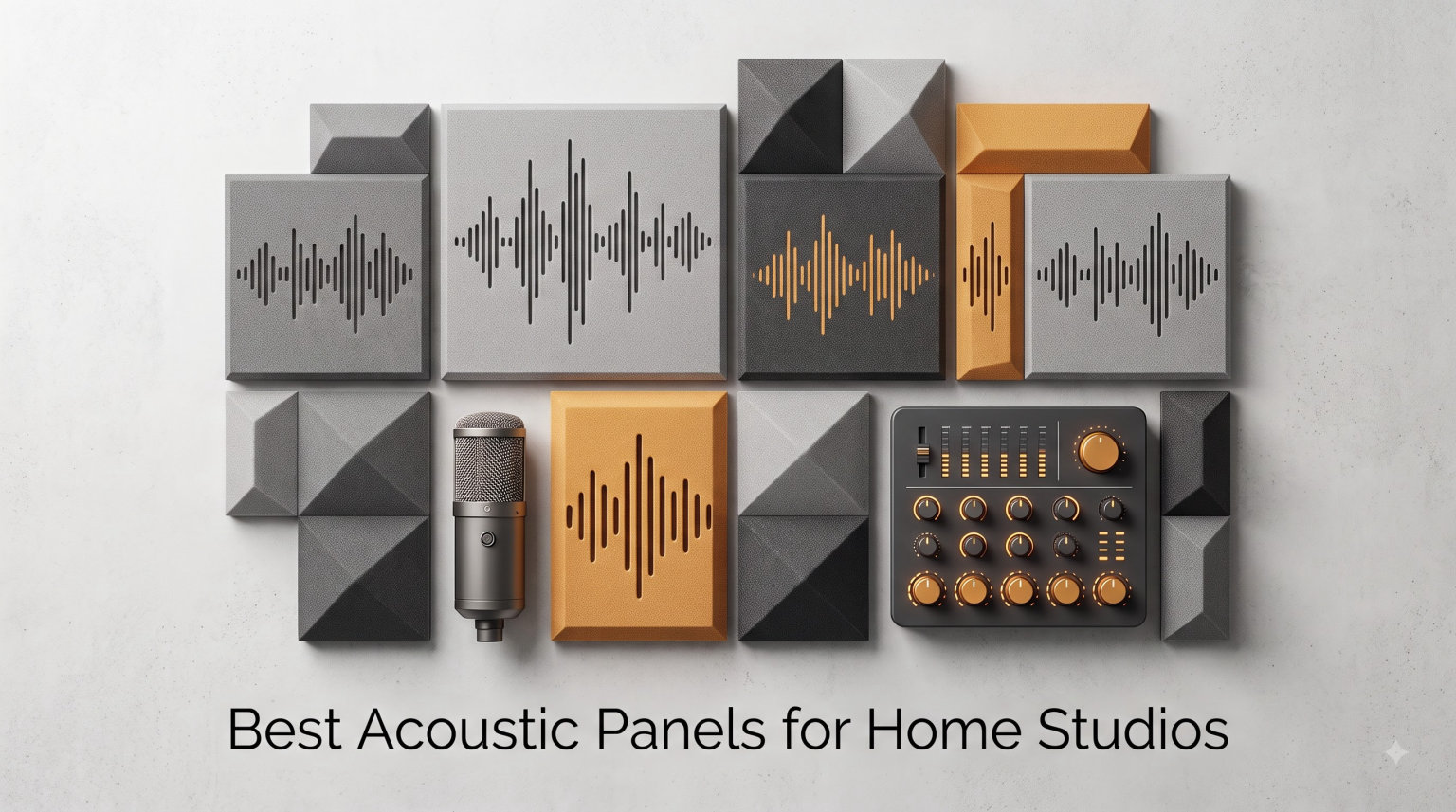 Best Acoustic Panels for Home Studios