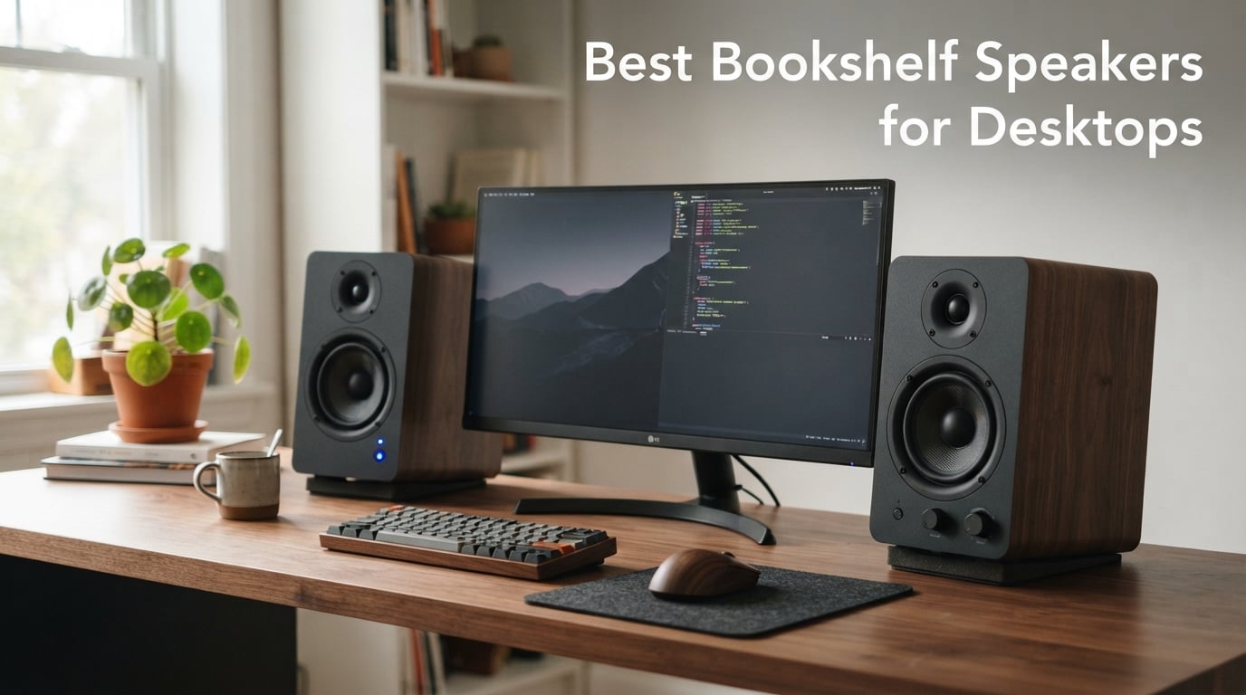 Best Bookshelf Speakers for Desktops