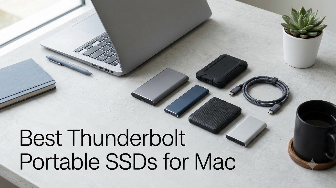 Best Thunderbolt Portable SSDs for Mac