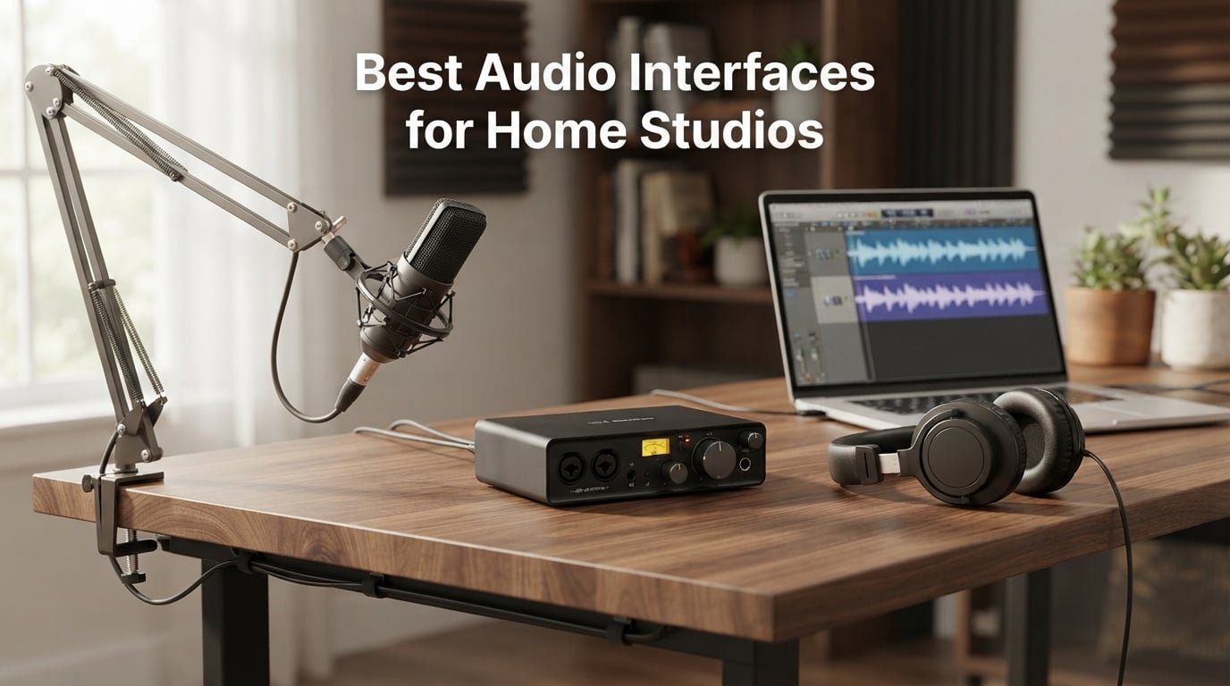 Best Audio Interfaces for Home Studios