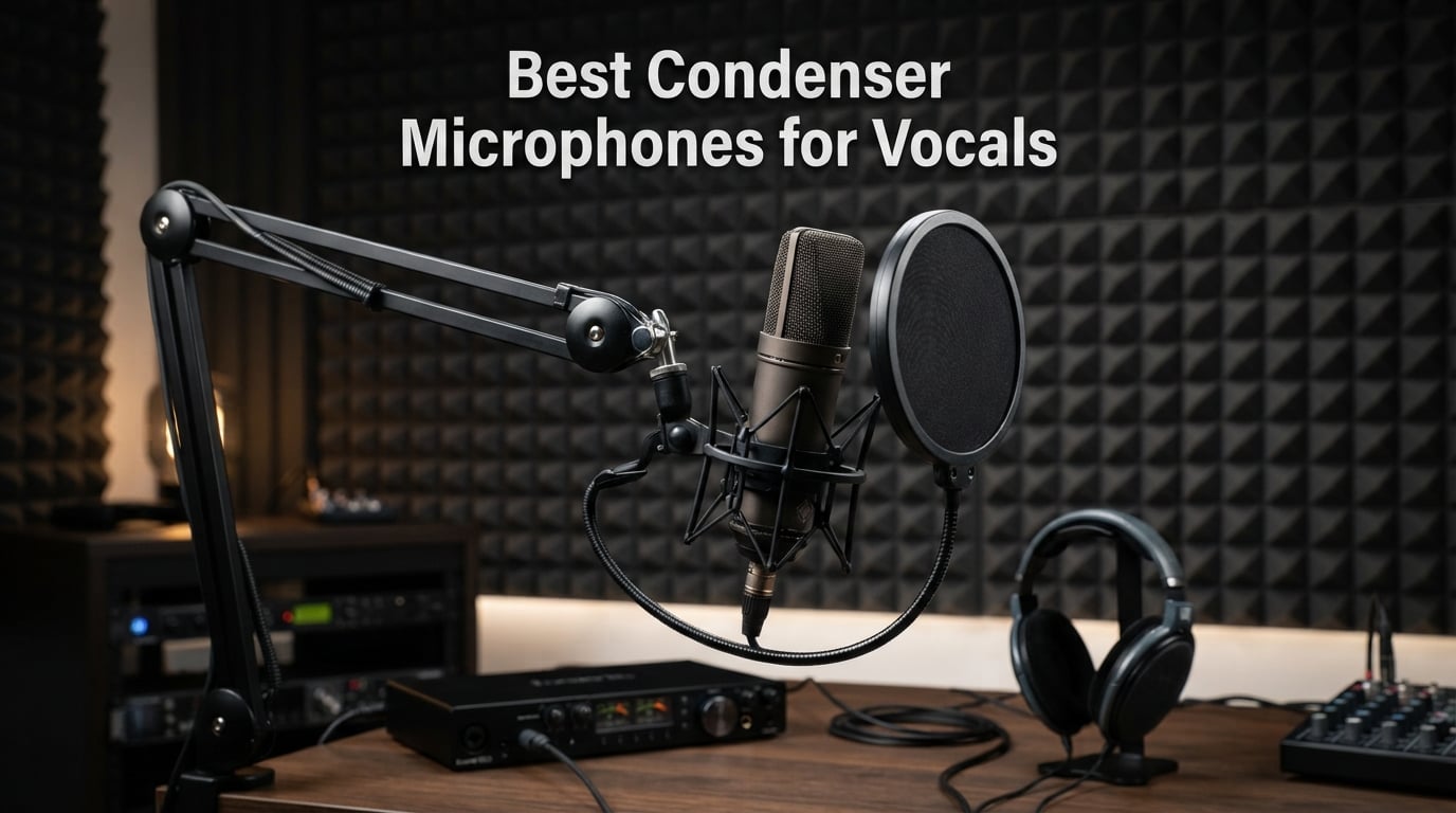 Best Condenser Microphones for Vocals
