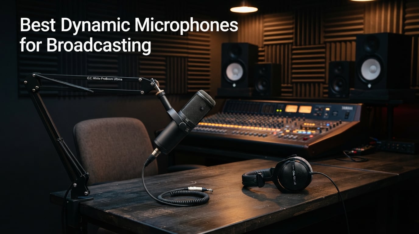 Best Dynamic Microphones for Broadcasting