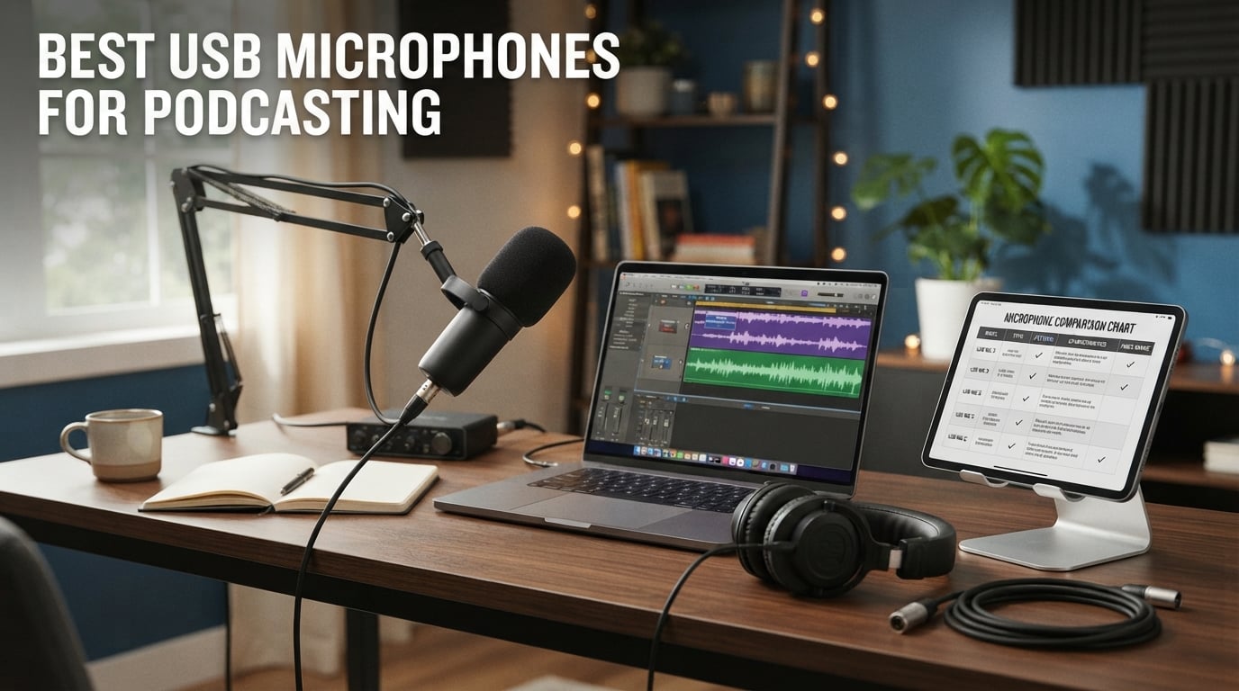 Best USB Microphones for Podcasting