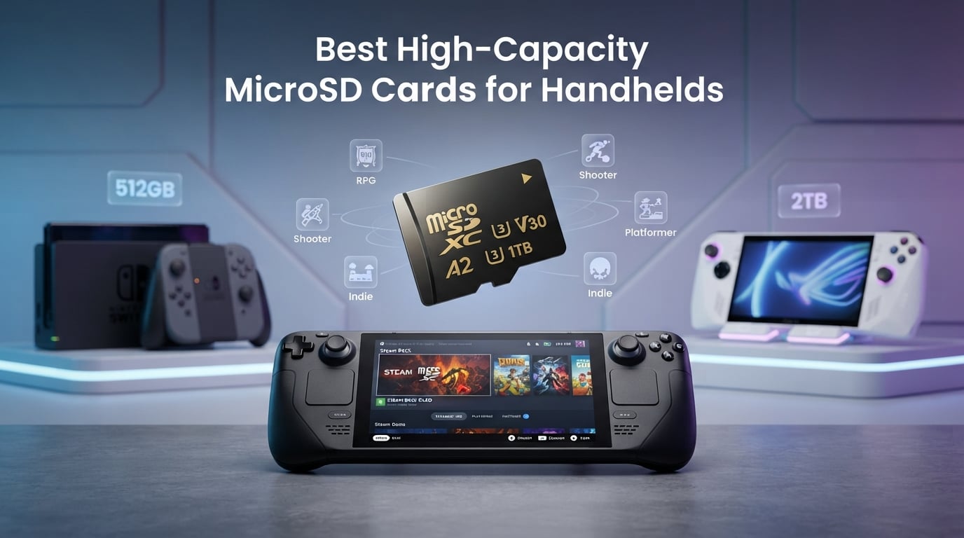 Best High-Capacity MicroSD Cards for Handhelds