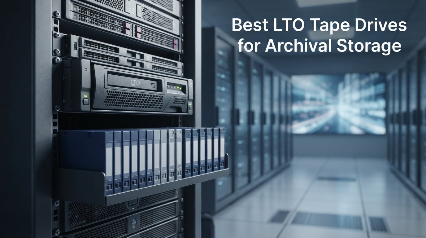 Best LTO Tape Drives for Archival Storage
