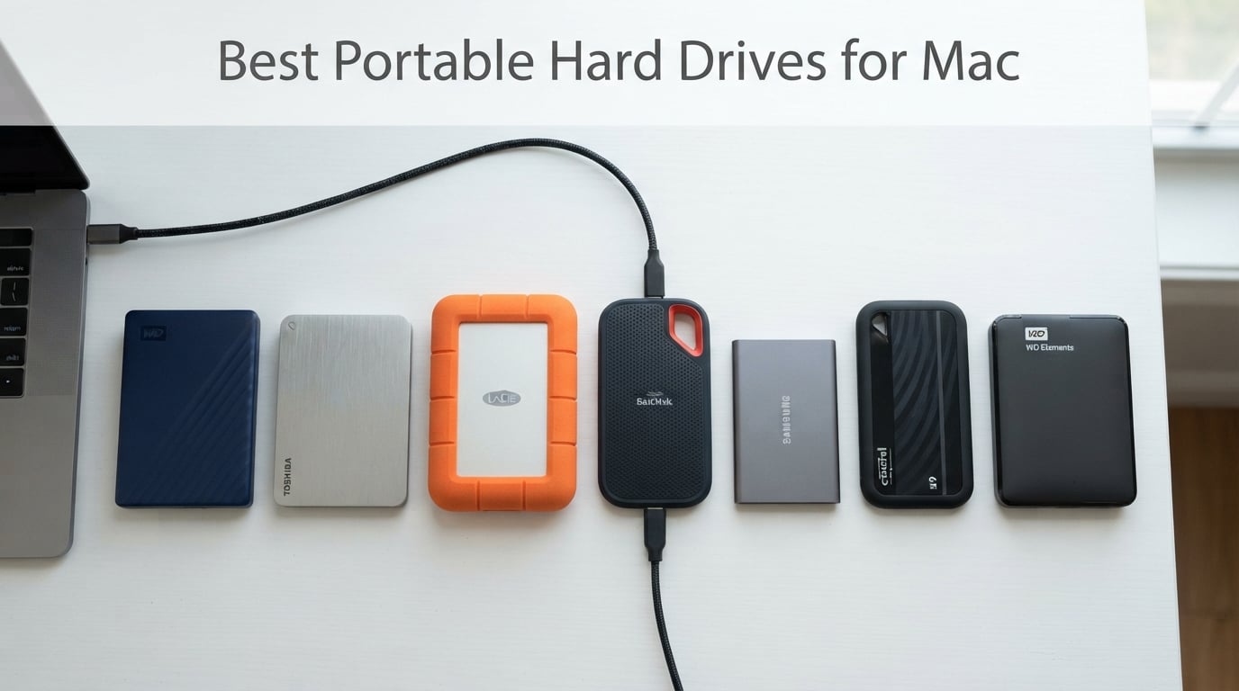 Best Portable Hard Drives for Mac