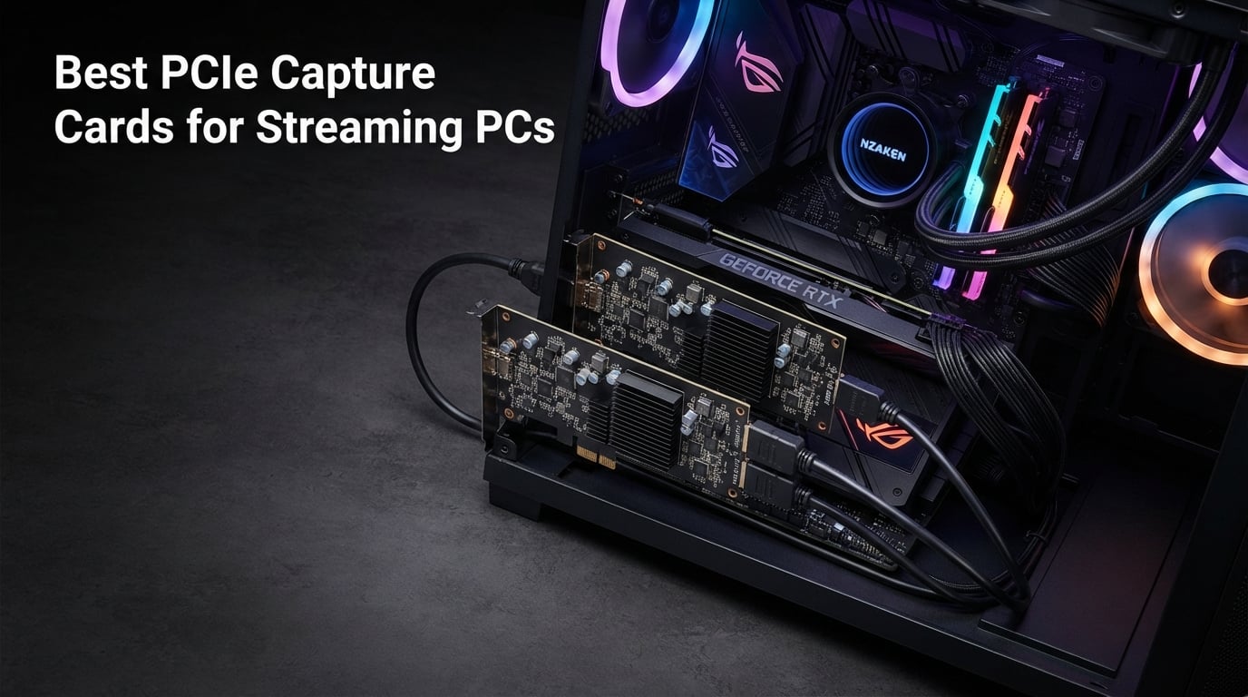 Best PCIe Capture Cards for Streaming PCs