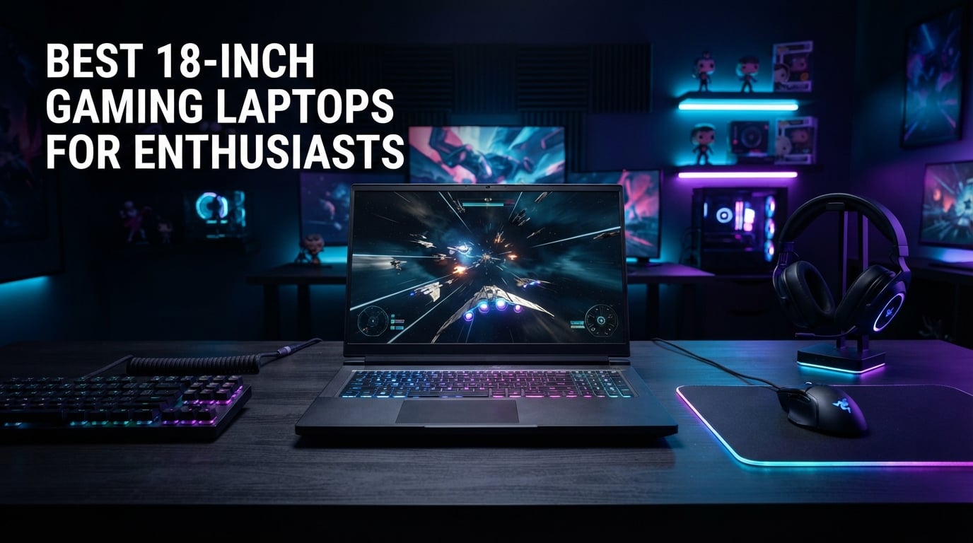 Best 18-Inch Gaming Laptops for Enthusiasts