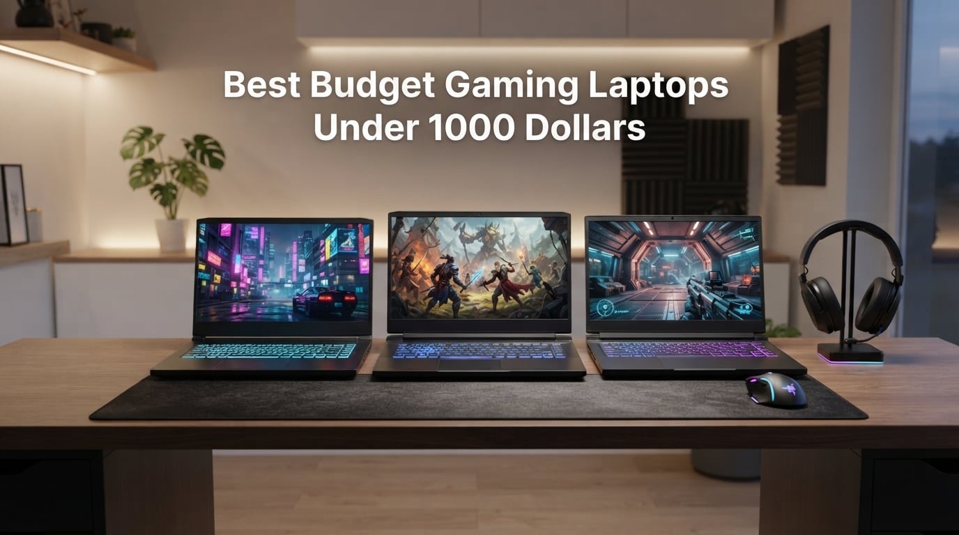 Best Budget Gaming Laptops Under 1000 Dollars